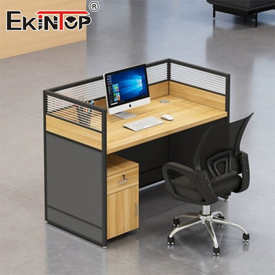 Walnuss Handelsstil Büro Schreibtisch Mitarbeiter Tisch Kleiner Schreibtisch Tisch