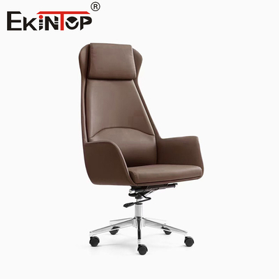 Moderne Führungskräfte-Lederstühle Ergonomische Geschäftsbürostühle