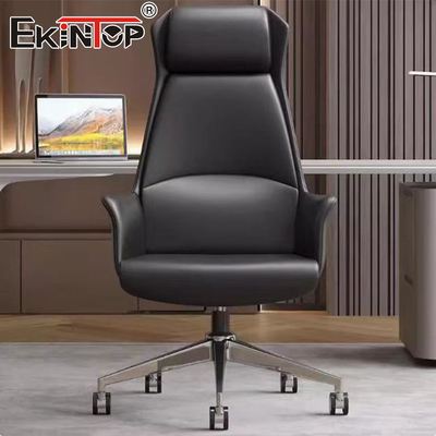Bürostuhl aus Leder auf Maß Möbel Ergonomischer Schreibstuhl