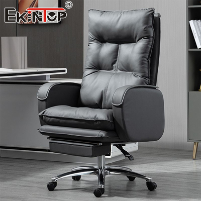 Anpassungsfähiger Länge Komfortable Leder Bürostuhl Kopfstütze Home Office Schreibtisch Stuhl