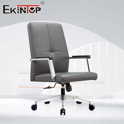 Mittlerer Rücken Leder Tagungsleiter Executive Ergonomische Bürostuhl Qualität Bürostühle