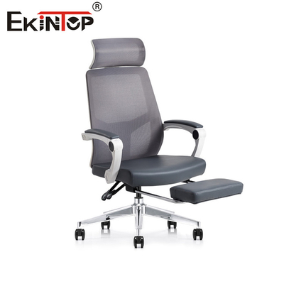 Höherer Rückenhöhe verstellbarer grauer ergonomischer Stuhl Vollnetz Bürostuhl