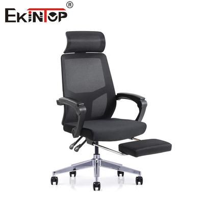 Höherer Rückenhöhe verstellbarer grauer ergonomischer Stuhl Vollnetz Bürostuhl