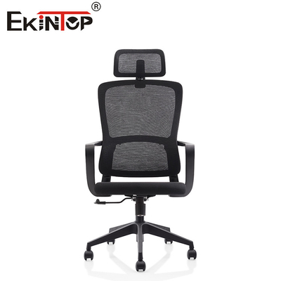 Ergonomische Möbel Moderne Rezeption Umdrehbare Bürostühle aus Stoff mit Tilt Lock-Steuerung