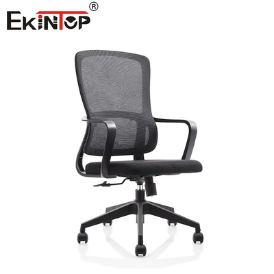 Hersteller Komfortable Mittlere Rücken ergonomische Computerstuhl verstellbarer Stoff Bürostuhl