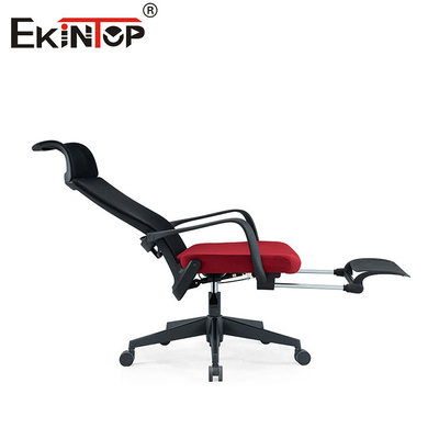 Maschenrotation Ergonomischer Computer Drehbüro-Stuhl mit Rädern Robuste Nylon-Basis