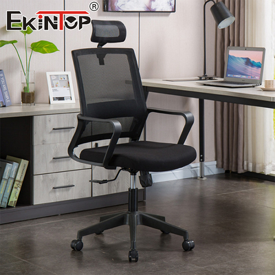 Ergonomische Büroarbeit Verstellbare Kopfstütze Festiger Bürostuhl