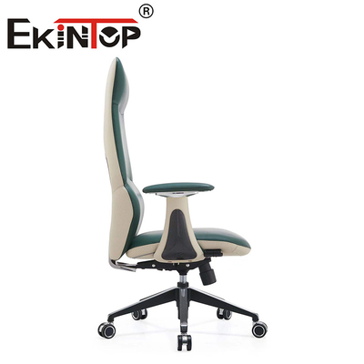 Moderne Luxus-Boss Leder Bürostuhl Drehbarer Ergonomischer Stuhl Robuster Bürostuhl