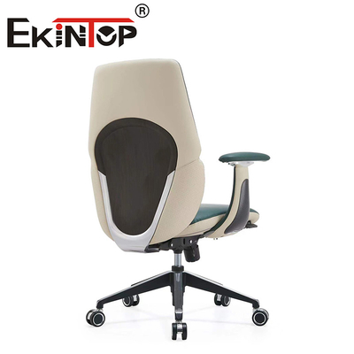 Hochwertiges modernes Leder ergonomisches Schwenkbüro-Stuhl Leder Clubstühle