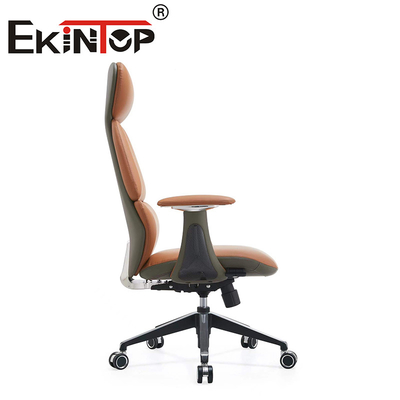 Büromöbel Leader PU Manager Stuhl Drehbarer Ergonomischer Bürostuhl Lederklubstühle