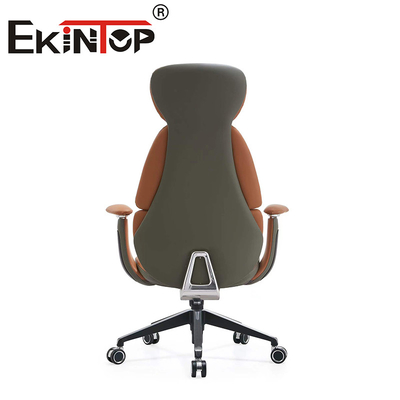 Büromöbel Leader PU Manager Stuhl Drehbarer Ergonomischer Bürostuhl Lederklubstühle