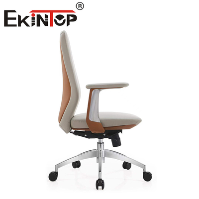 Führungskräfte-Bürostuhl modernes Lederdesign Ergonomische Lederclubstühle
