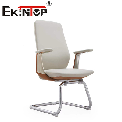 Büromöbel ergonomischer Bürokomputerstuhl PU Armlehne Leder Clubstühle