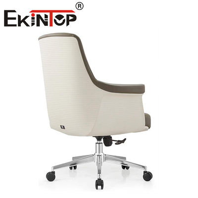 Ergonomische Rücken- und Rückenmitte Computer-PU-Leder-Exekutivstuhl
