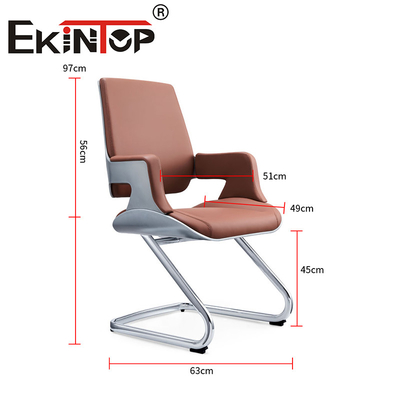 Neues Design Büro Pu Ledersessel Ergonomischer Stuhl Vegan Ledersessel