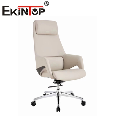 Hochrücken Ergonomischer Executive Boss Chair Multifunktionaler moderner Vegan Lederstuhl