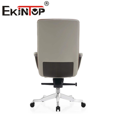 Echtes Leder Drehbüro Personal Executive Chair Cowhide Bürostuhl