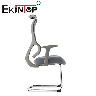 Executive Office Chair Ergonomischer Drehstuhl Moderner Metall Stoff Nylon Mesh Rückenstuhl