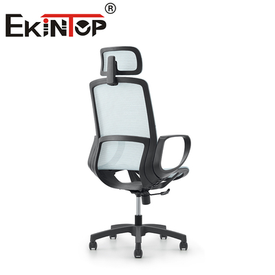 Ergonomischer Stuhl, vollflächiges Netzgewebe, verstellbare Kopfstütze, drehbar, moderner Bürostuhl, Netzrückenlehne