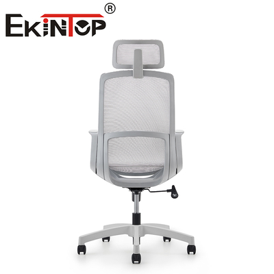 Fabrikdirekter moderner ergonomischer Drehstuhl mit hoher Rückenlehne, Chefsessel, Netzrücken