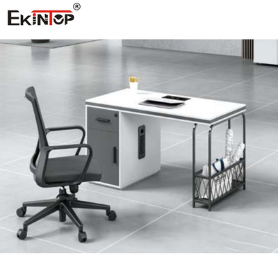 Büropersonal-Schreibtisch mit der Glaswand abnehmbar für Büro-Möbel