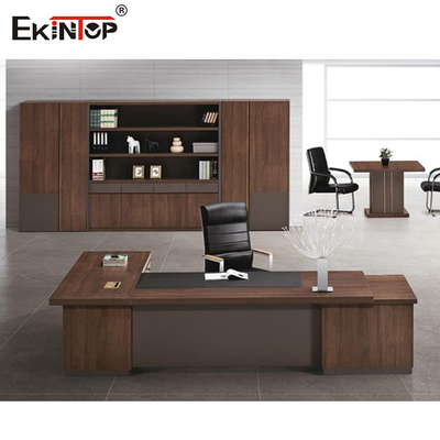 Braune Executive-Computertische aus Holz für das Home Office im modernen OEM-ODM-Stil