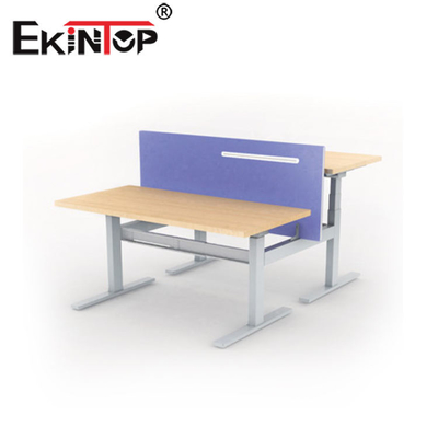 Pulverisieren Sie beschichtende ergonomische elektrische Tabelle, justierbaren Höhen-Computertisch Modren