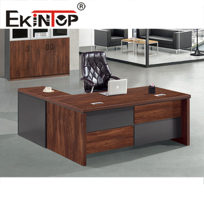 CEO Executive Büromöbel BOSS Table Luxuriöser Schreibtisch aus Holz