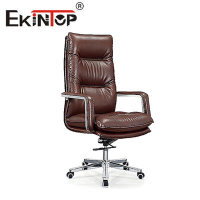 Moderner lederner ergonomischer leitende Stellungs-Stuhl-Schwenker für Konferenzzimmer
