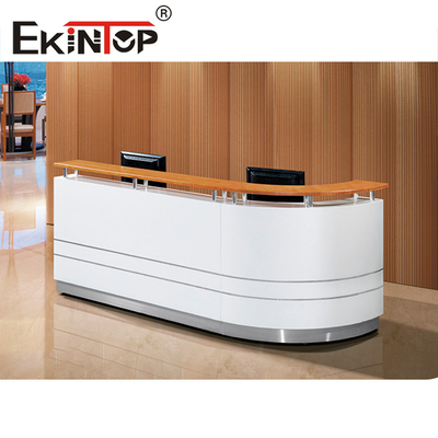 Aufnahme-Schreibtisch-Möbel Ekintop L-förmige für Chef CEO Office Multifunction