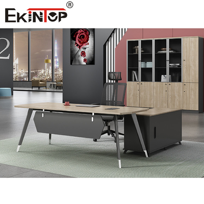 Moderner Art-Büro-Möbel-Schreibtisch-L-förmiger Exekutivschreibtisch