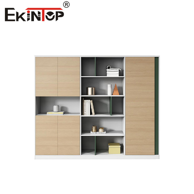 Holzmaterial Walnussfarbener Aktenkasten Büromöbel Büro