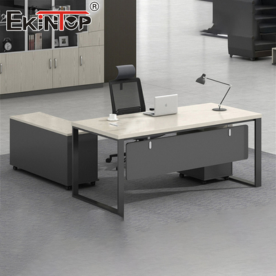 Walnut Industrial Style Manager Büro Schreibtisch allgemeine Gewerbemöbel