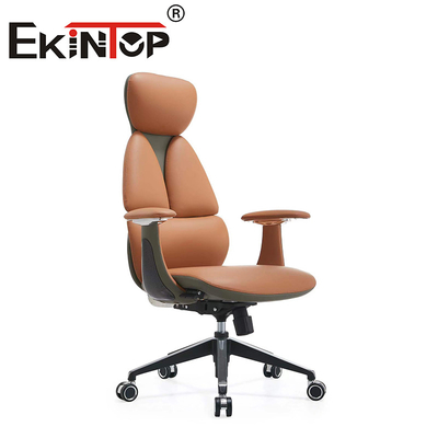 Büromöbel Leader PU Manager Stuhl Drehbarer Ergonomischer Bürostuhl Lederklubstühle