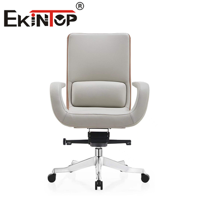 Echtes Leder Drehbüro Personal Executive Chair Cowhide Bürostuhl