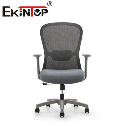Großhandel Bequemer Drehbarer Computer Moderner Stoff Ergonomischer Bürostuhl Netz-Aufgabenstuhl