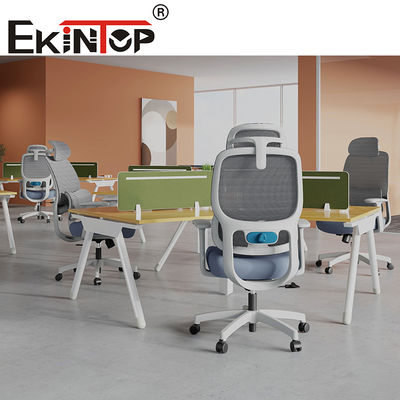 Ergonomischer Bürostuhl Qualitätsstoff Metall Material Lift Drehfunktion Netz-Aufgabenstuhl
