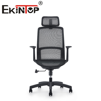 Möbel mit Rädern Moderner Stil Verstellbares Büro Mesh Ergonomischer Stuhl Mesh Rücken Stuhl