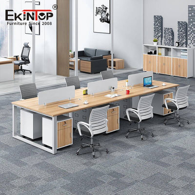 Customized Metal Office Workstation 6 Sitzer Büro -Kabine Workstation für Büro